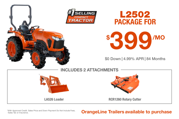 L2502 Package - Elliff Kubota